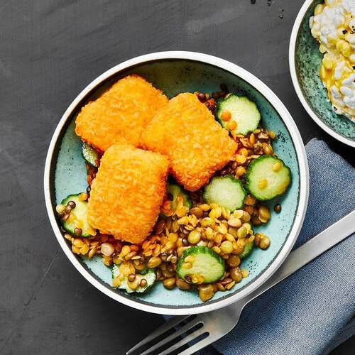 MSC Fish Nuggets, glutenfri panering, Alaska pollock, ca 25 g, 1 kg