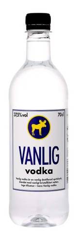 Vanlig Vodka 37,5%, PET, 70 cl