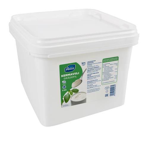 Gräddfil 10% laktosfri, 5 l