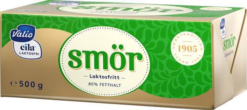 Smör laktosfri 80%, 500 g
