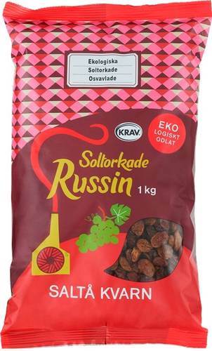 Russin, KRAV, ekologiska, 1 kg