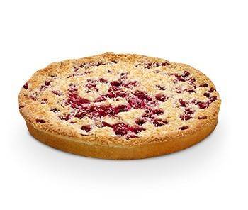 Kladdkaka vit choklad & hallon, 1,2 kg