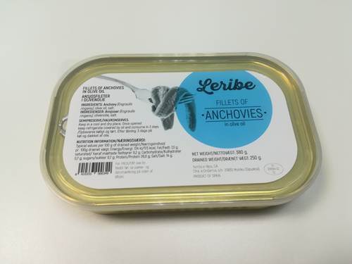 Sardeller, filé ansjovis, Yurrita, 380 g