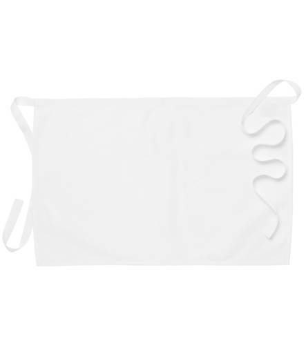 Forstykke 1446 hvidt uden lomme, B75 x H50 cm, 100% bomuld