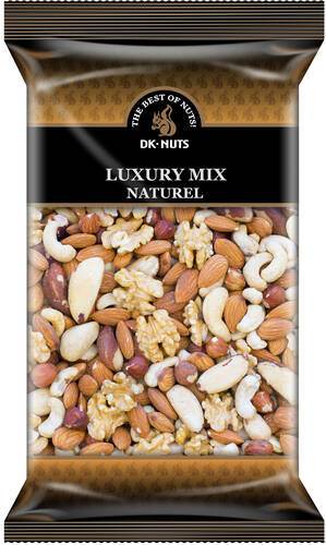 Luxury nøddemix, naturel, 1 kg