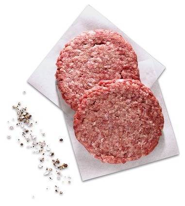 Hamburgerfärs, 65% högrev/20% talg/15% bringa, lösmald, gasvac, Sverige,