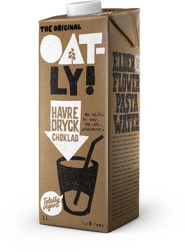 Havredryck Choklad, laktosfri, 1,5%, 1 l