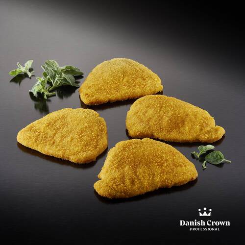 Paneret schnitzel, stegt, 120 g, 45 x 120 g