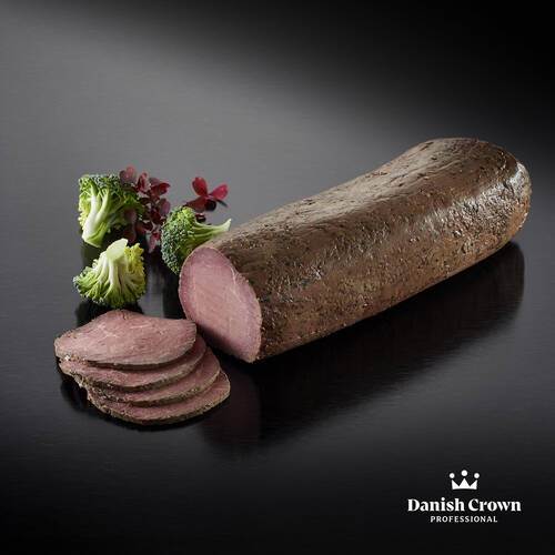 Roastbeef af inderlår, kogt, stegt, ca. 1200 - 1800 g