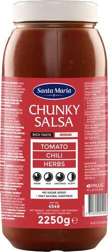 Chunky salsa medium, 2,25 kg