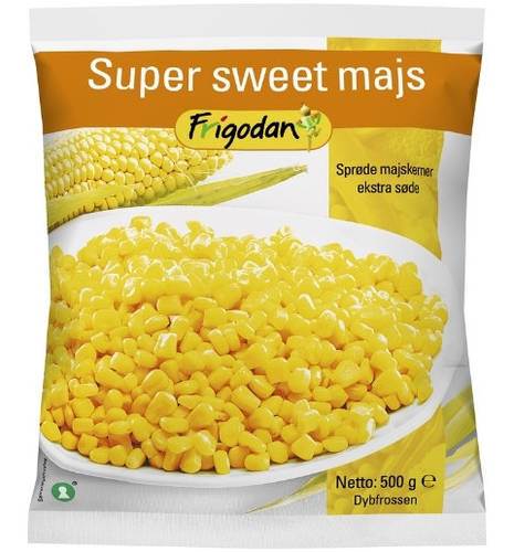 Majs, super sweet, 500 g