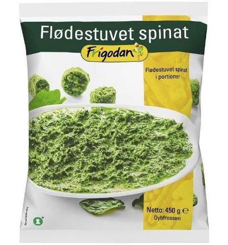 Flødestuvet spinat, 450 g
