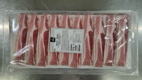 Bacon i skiver på bagepapir Base Culinar, 2,5 kg